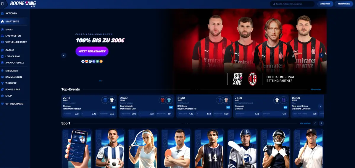 Boomerang Bet Neue Online Casino