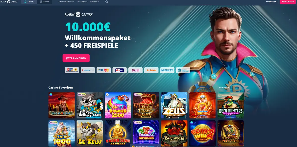 Platin Casino Neue Online Casino